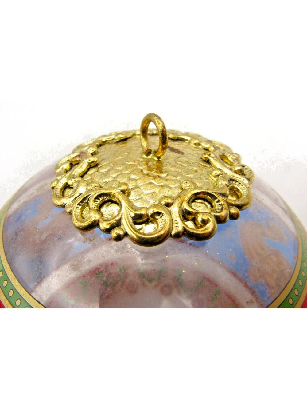 Versace Rosenthal Christmastide Ornament with Original Box and Label